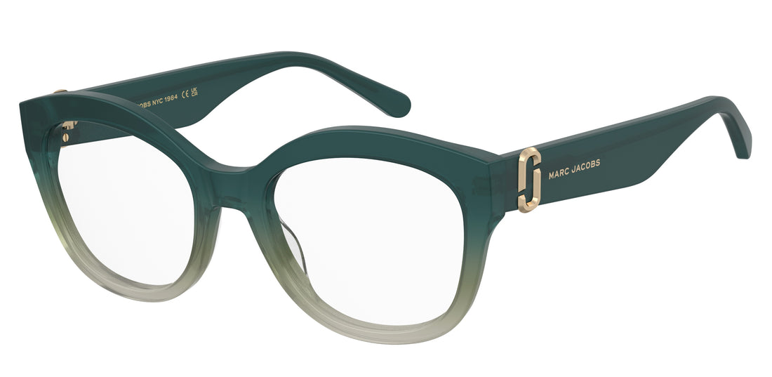 Occhiali da vista marc jacobs marc 892 jwj verde cat eye femenino taglia 53mm - Vista principale