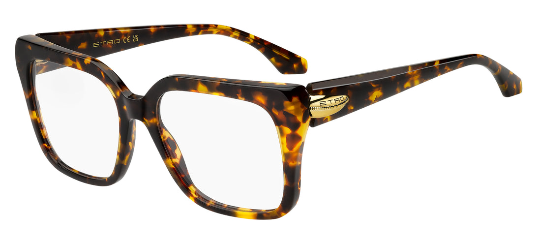 Occhiali da vista etro 0135 086 havana square femenino taglia 53mm - Vista principale