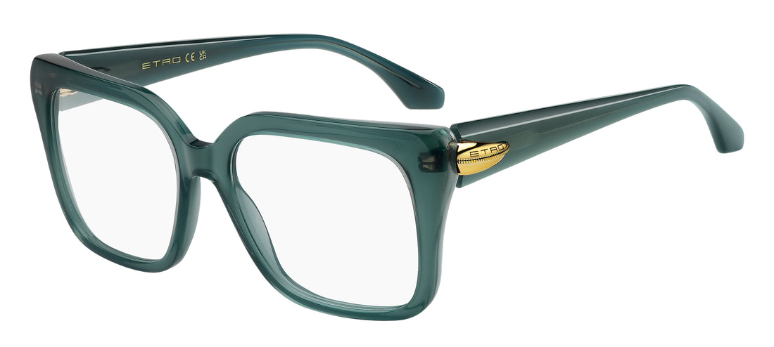 Occhiali da vista etro 0135 zi9 verde square femenino taglia 53mm - Vista principale