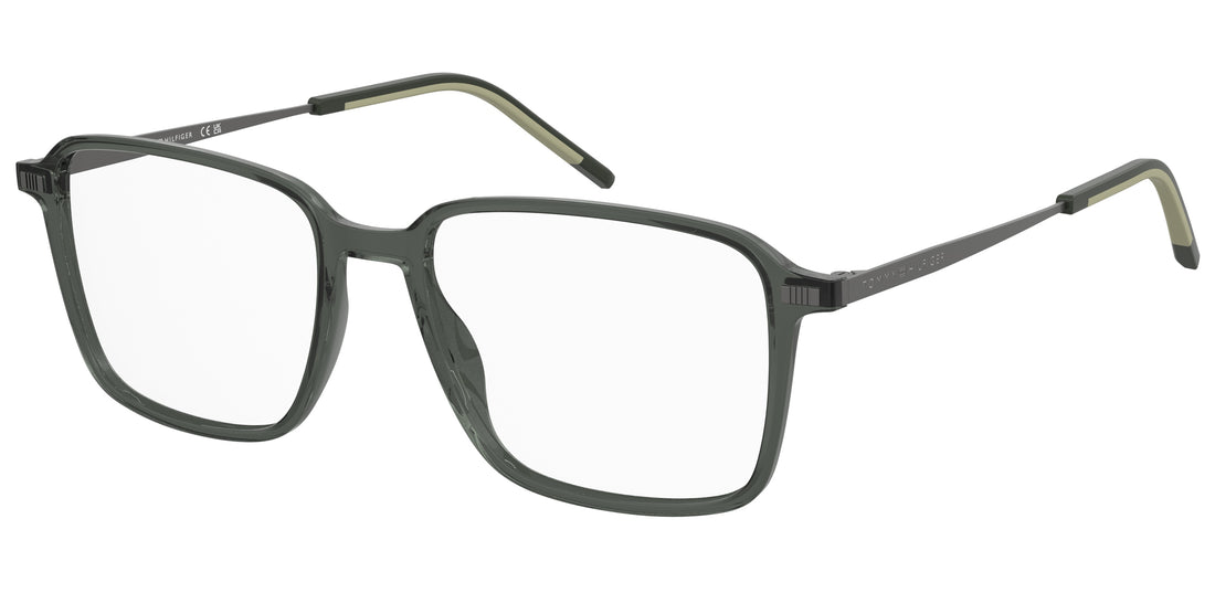 Occhiali da vista tommy hilfiger th 2335 1ed verde square masculino taglia 54mm - Vista principale
