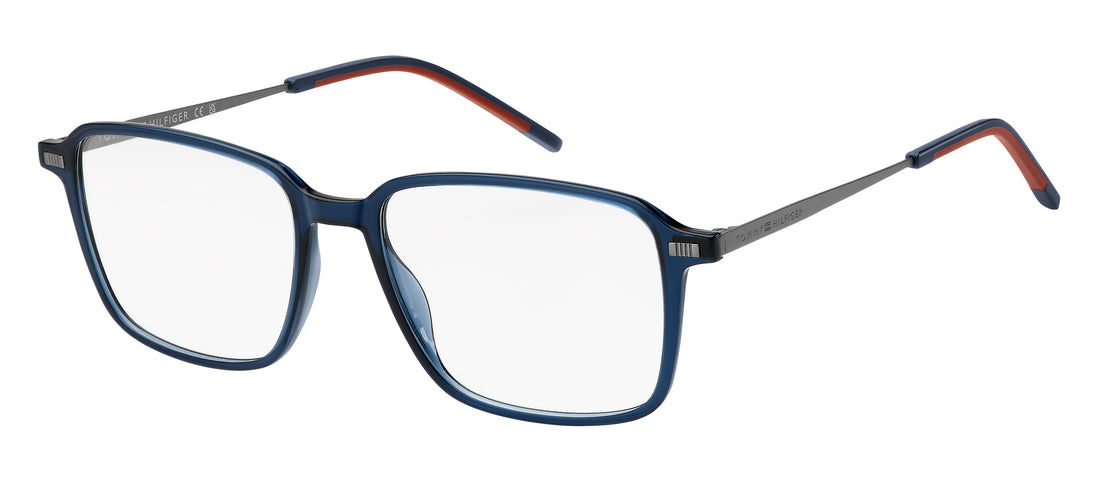Occhiali da vista tommy hilfiger th 2335 pjp azul square masculino taglia 54mm - Vista principale
