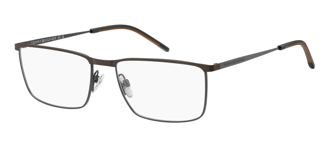 Occhiali da vista tommy hilfiger th 2333 05n plateado rectangular masculino taglia 59mm - Vista principale