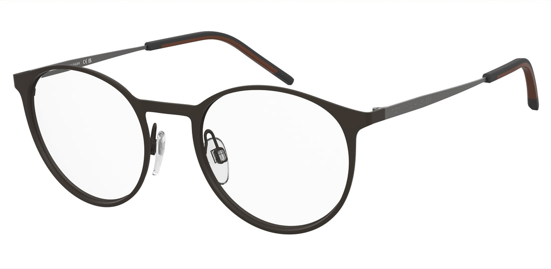 Occhiali da vista tommy hilfiger th 2334 yz4 marron pantos masculino taglia 51mm - Vista principale