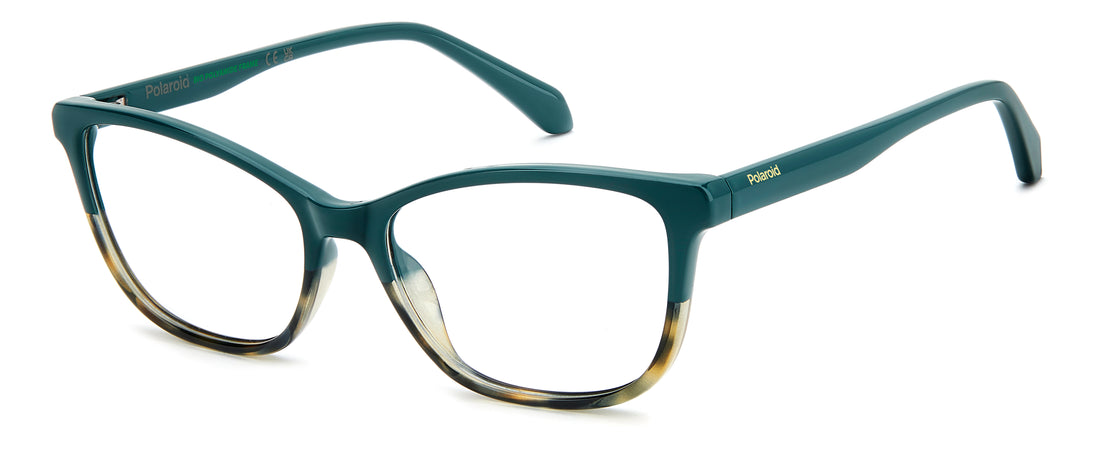 Occhiali da vista polaroid pld d597 cvt verde cat eye femenino taglia 55mm - Vista principale