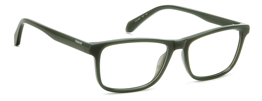 Brillen polaroid pld d598 1ed verde rectangular masculino größe 55mm - Detailansicht