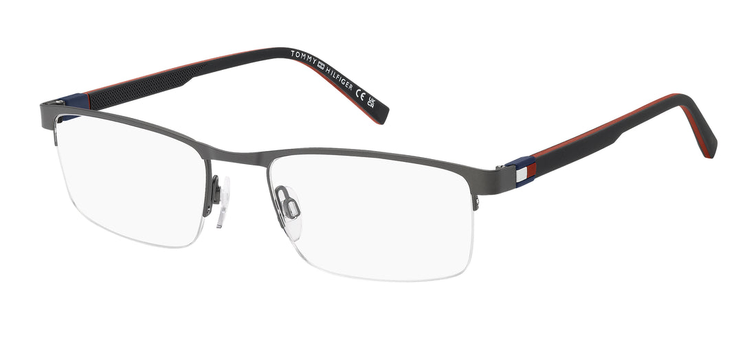 Occhiali da vista tommy hilfiger th 2322 svk plateado rectangular masculino taglia 54mm - Vista principale