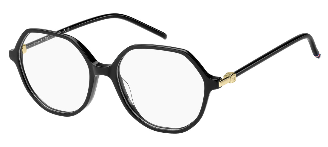 Occhiali da vista tommy hilfiger th 2340 807 negro round femenino taglia 52mm - Vista principale