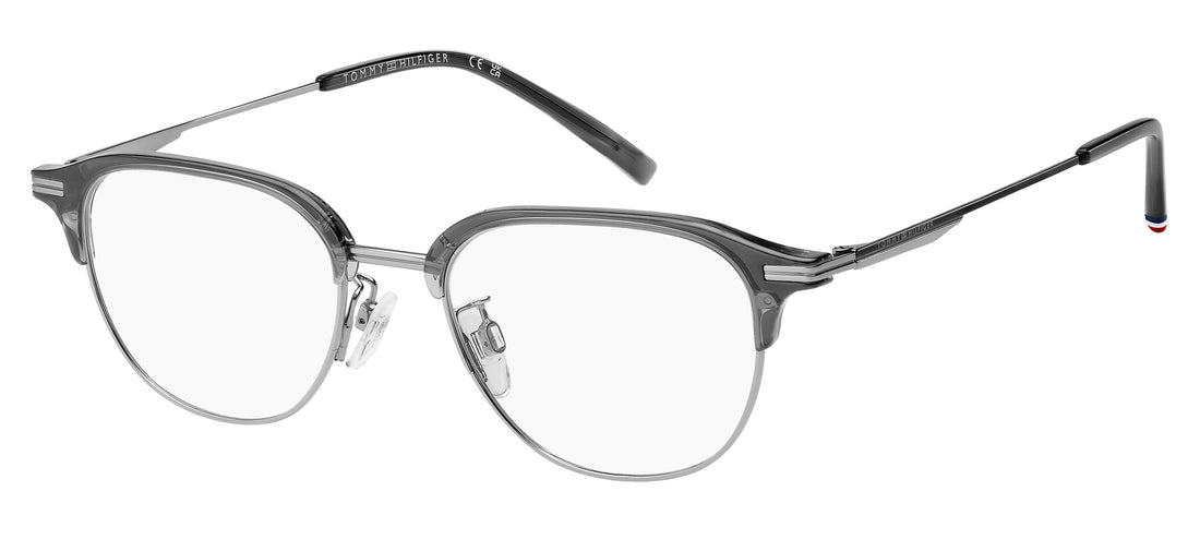 Occhiali da vista tommy hilfiger th 2365/f 9rq plateado rectangular masculino taglia 51mm - Vista principale