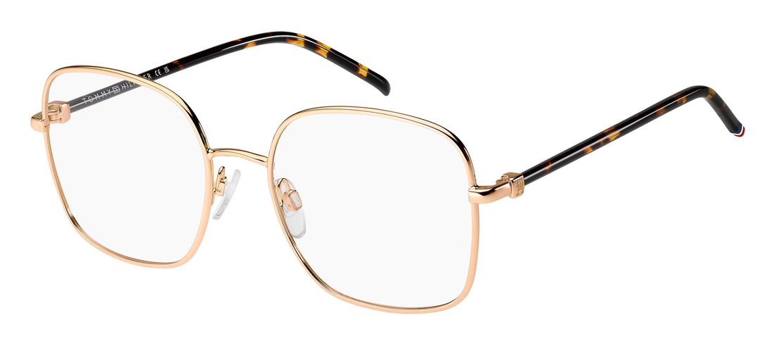 Occhiali da vista tommy hilfiger th 2338 000 dorado square femenino taglia 52mm - Vista principale