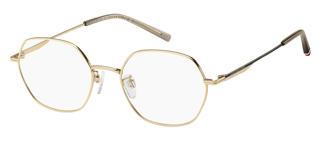 Occhiali da vista tommy hilfiger th 2367/f j5g dorado square masculino taglia 52mm - Vista principale