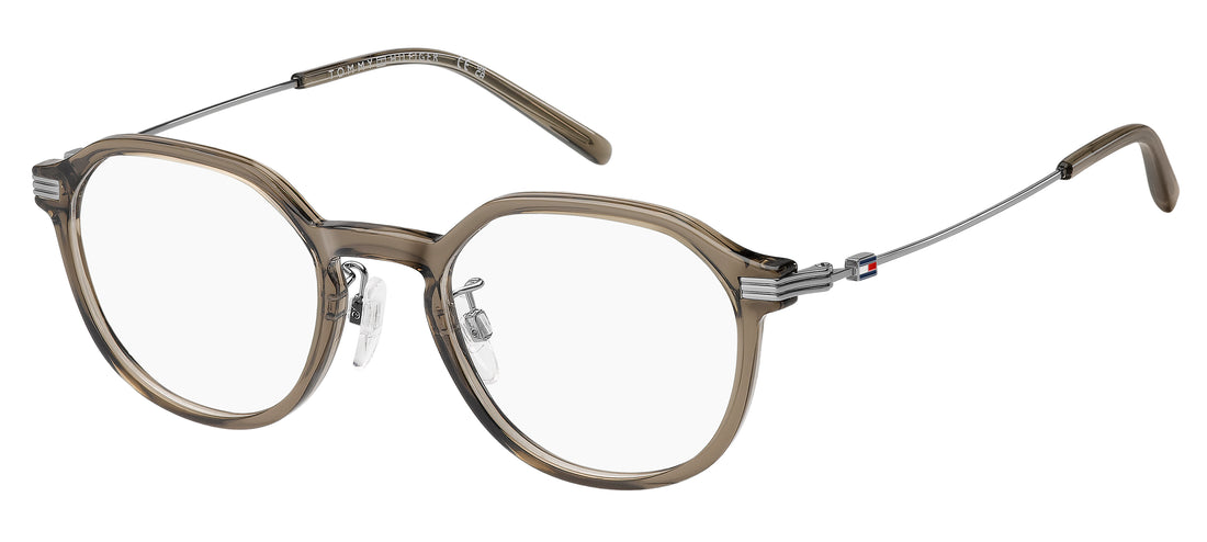 Occhiali da vista tommy hilfiger th 2364/f 10a beige pantos masculino taglia 50mm - Vista principale