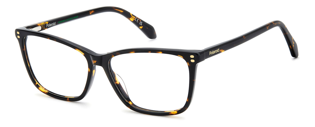 Occhiali da vista polaroid pld d607 086 havana cat eye femenino taglia 54mm - Vista principale