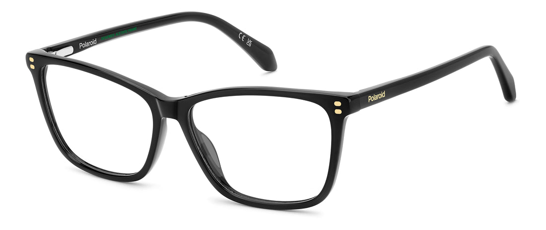 Occhiali da vista polaroid pld d607 807 negro cat eye femenino taglia 54mm - Vista principale