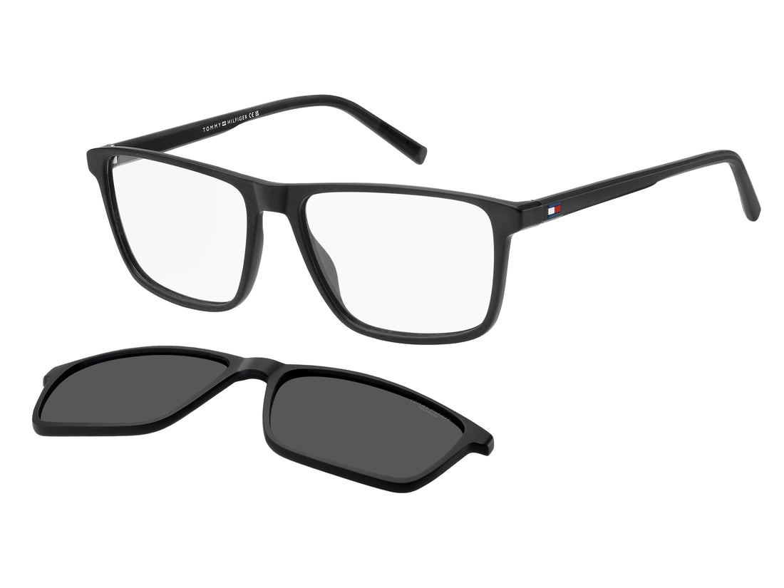 Okulary korekcyjne tommy hilfiger th 2326/c 807 m9 negro rectangular masculino rozmiar 57mm - Widok główny