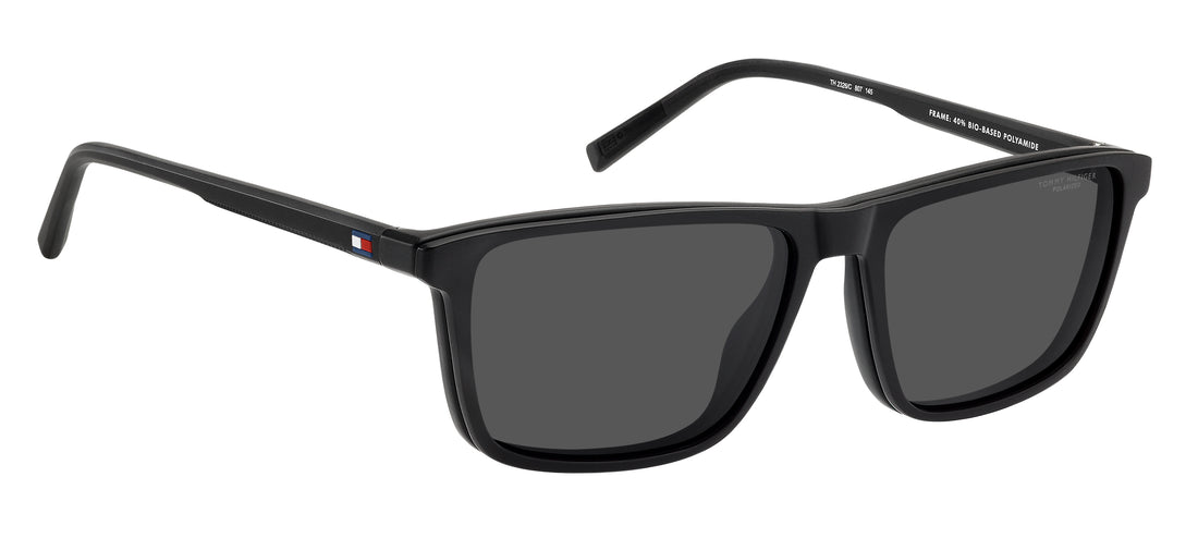 Okulary korekcyjne tommy hilfiger th 2326/c 807 m9 negro rectangular masculino rozmiar 57mm - Widok szczegółowy