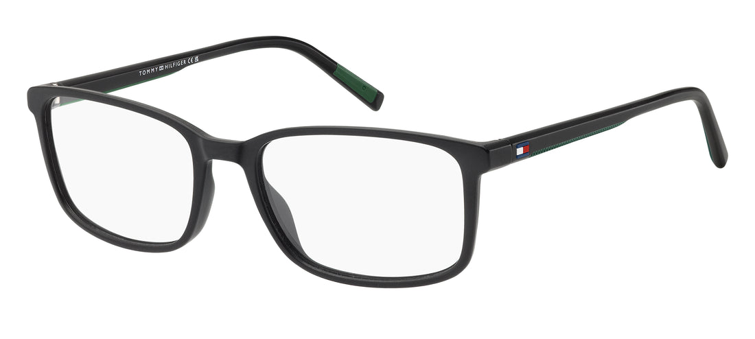 Occhiali da vista tommy hilfiger th 2327 7zj negro rectangular masculino taglia 56mm - Vista principale