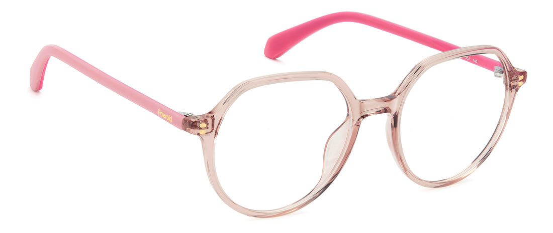 Brillen polaroid pld d613 35j rosa square femenino größe 51mm - Detailansicht