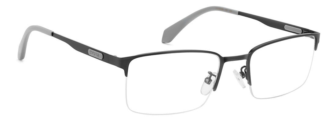 Occhiali da vista polaroid pld d619/g 003 negro rectangular masculino taglia 56mm - Vista dettagliata