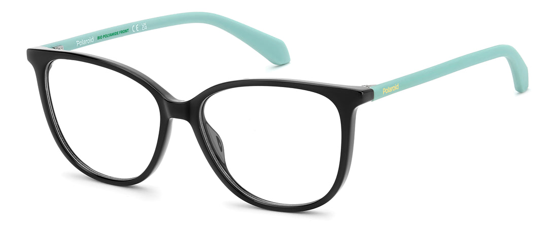Occhiali da vista polaroid kids pld d853 807 negro butterfly infantil taglia 50mm - Vista principale