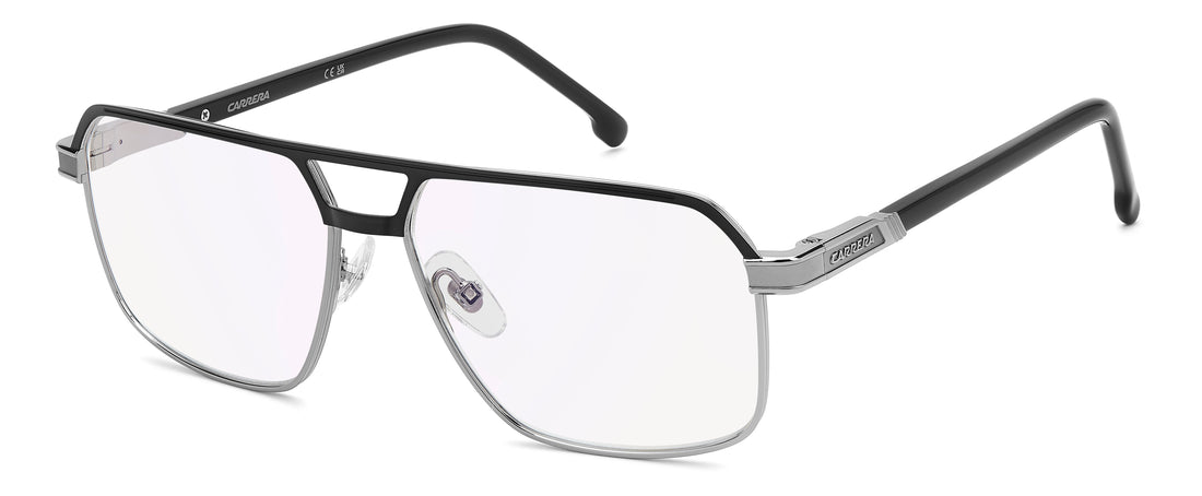Gafas graduadas carrera 1145 85k 2y plateado square masculino talla 58mm - Vista principal