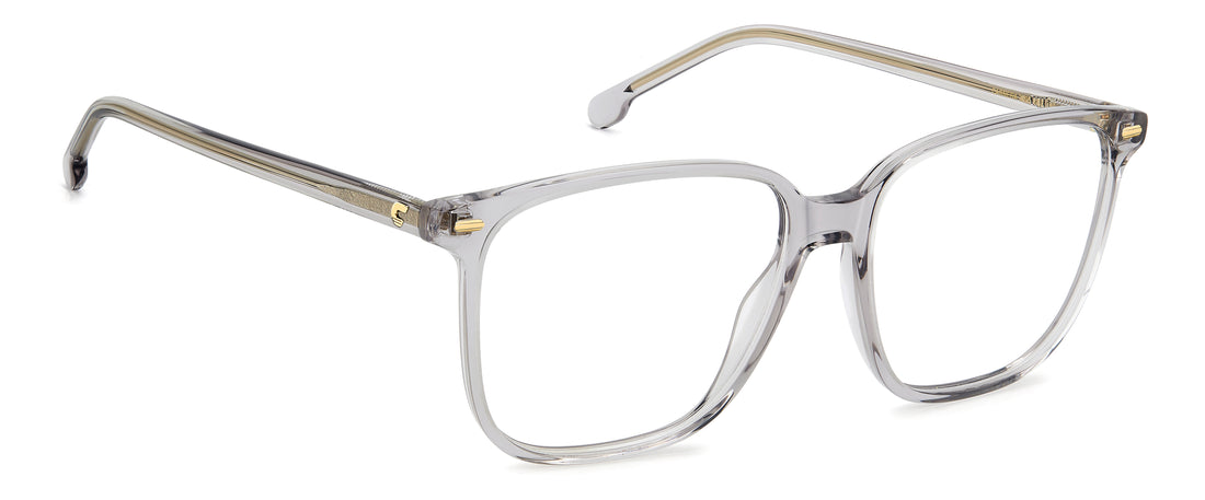 Óculos graduados carrera 3090 kb7 grey rectangular femenino tamanho 55mm - Vista de detalhe