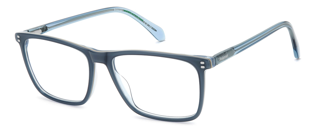 Brillen polaroid pld d610 mvu azul rectangular masculino größe 56mm - Hauptansicht