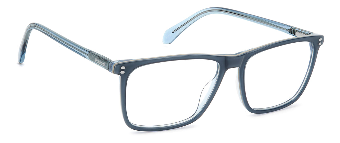 Brillen polaroid pld d610 mvu azul rectangular masculino größe 56mm - Detailansicht