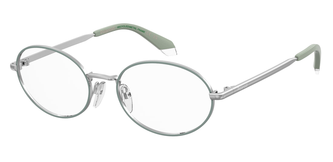 Occhiali da vista polaroid kids pld d851 ktu plateado oval infantil taglia 51mm - Vista principale