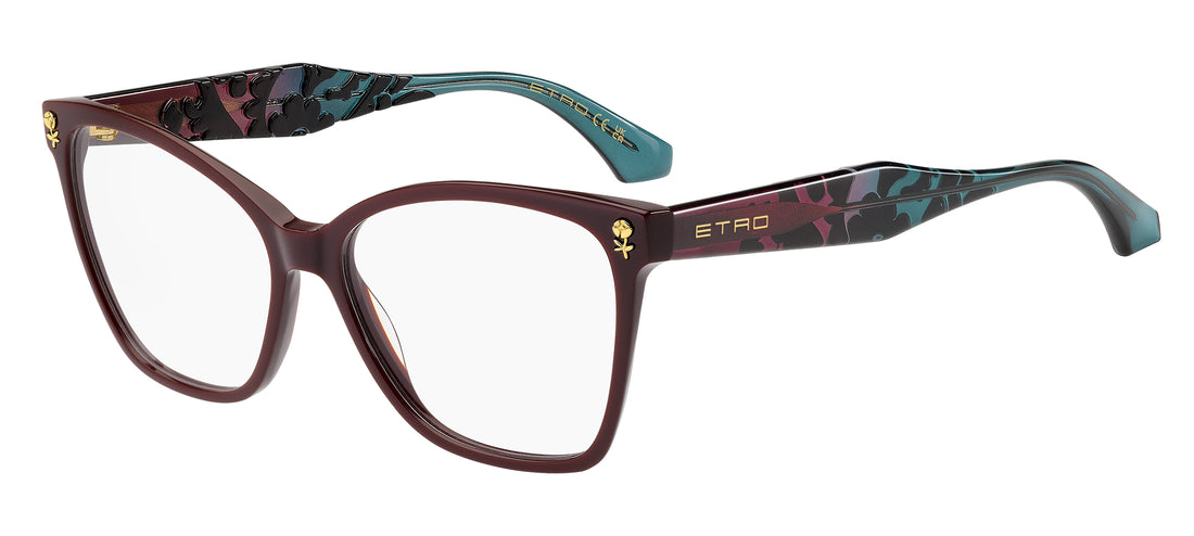 Occhiali da vista etro 0129 lhf burdeos cat eye femenino taglia 55mm - Vista principale