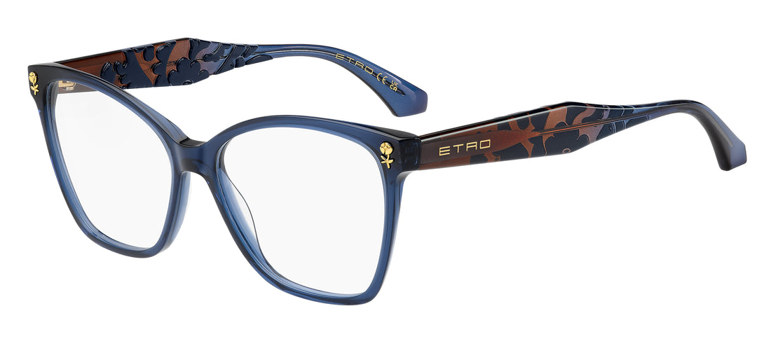 Occhiali da vista etro 0129 pjp azul cat eye femenino taglia 55mm - Vista principale