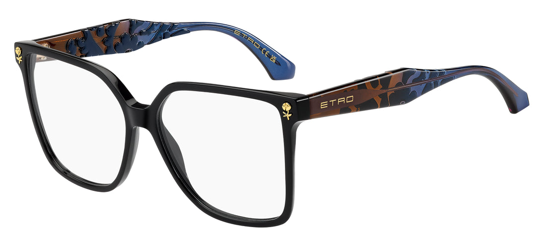 Occhiali da vista etro 0130 ipa azul square femenino taglia 55mm - Vista principale