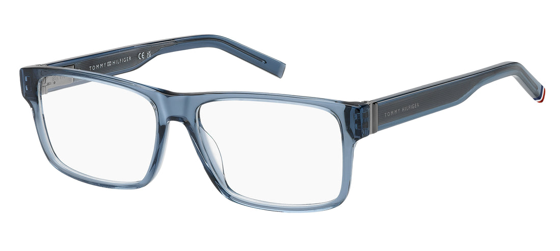 Occhiali da vista tommy hilfiger th 2311 dty plateado rectangular masculino taglia 57mm - Vista principale