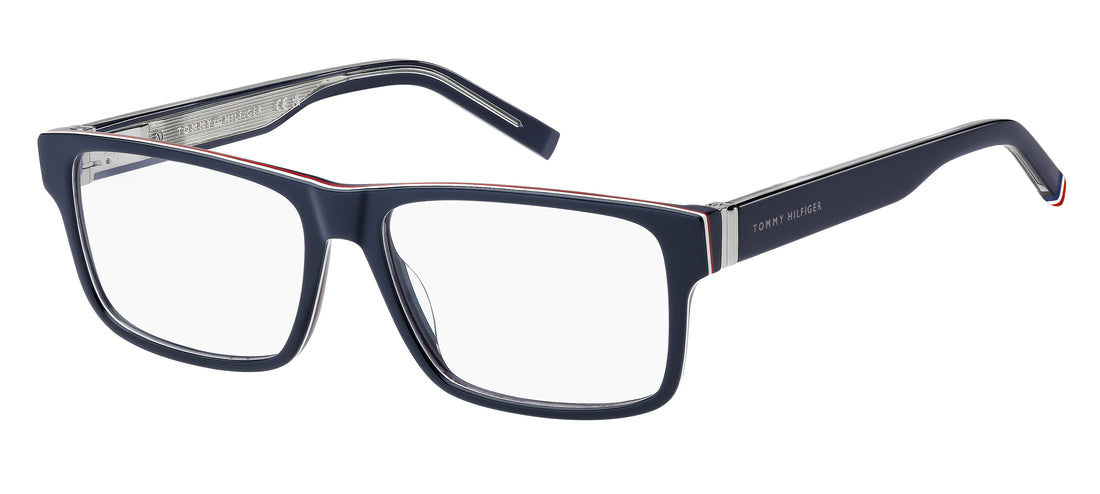 Occhiali da vista tommy hilfiger th 2311 pjp azul rectangular masculino taglia 57mm - Vista principale