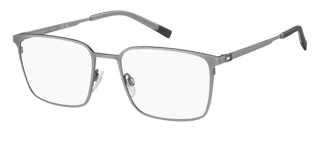 Occhiali da vista tommy hilfiger th 2313 r81 plateado square masculino taglia 56mm - Vista principale
