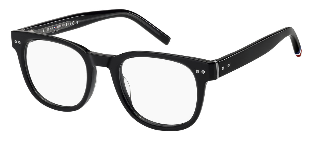 Brillen tommy hilfiger th 86 807 negro round masculino größe 51mm - Hauptansicht