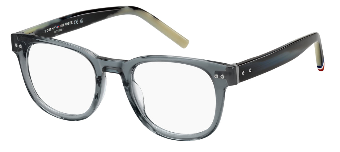 Brillen tommy hilfiger th 86 kb7 grey round masculino größe 51mm - Hauptansicht