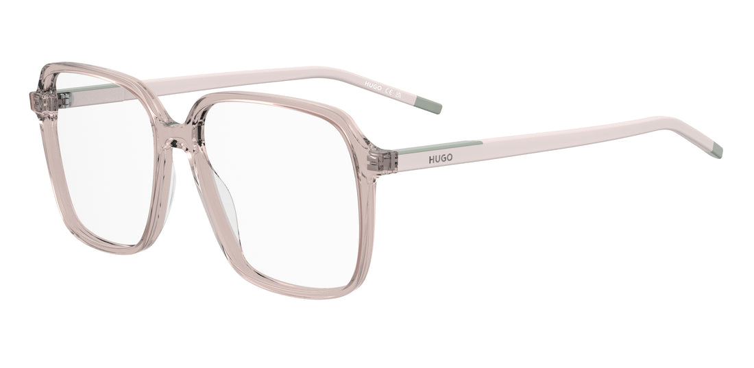 Lunettes de vue hugo hg 1410 fwm beige square femenino taille 54mm - Vue principale