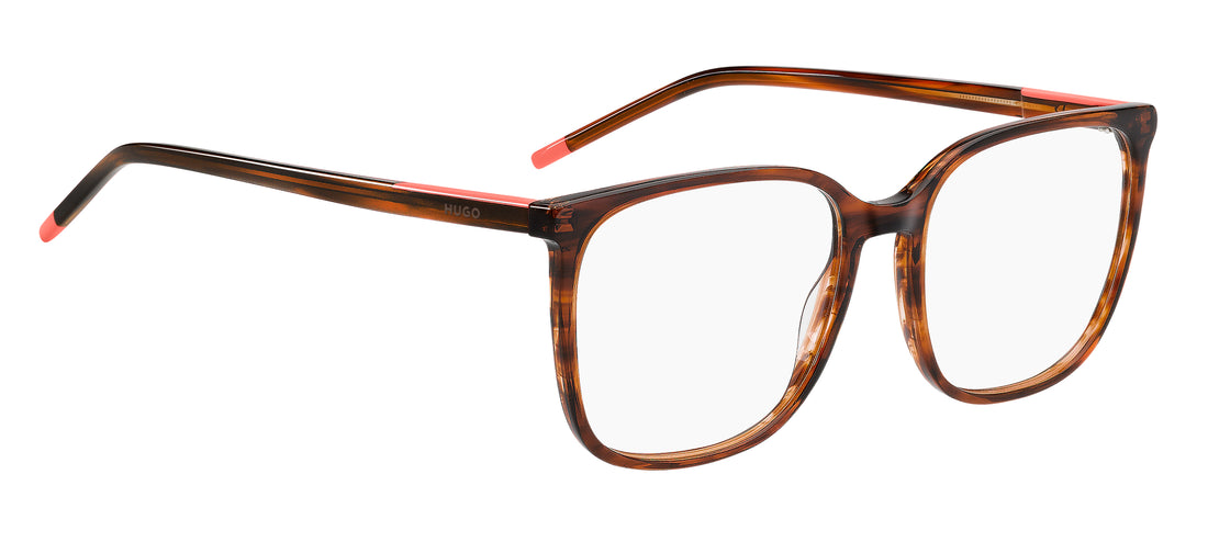 Lunettes de vue hugo hg 1411 573 rojo square femenino taille 54mm - Vue détaillée