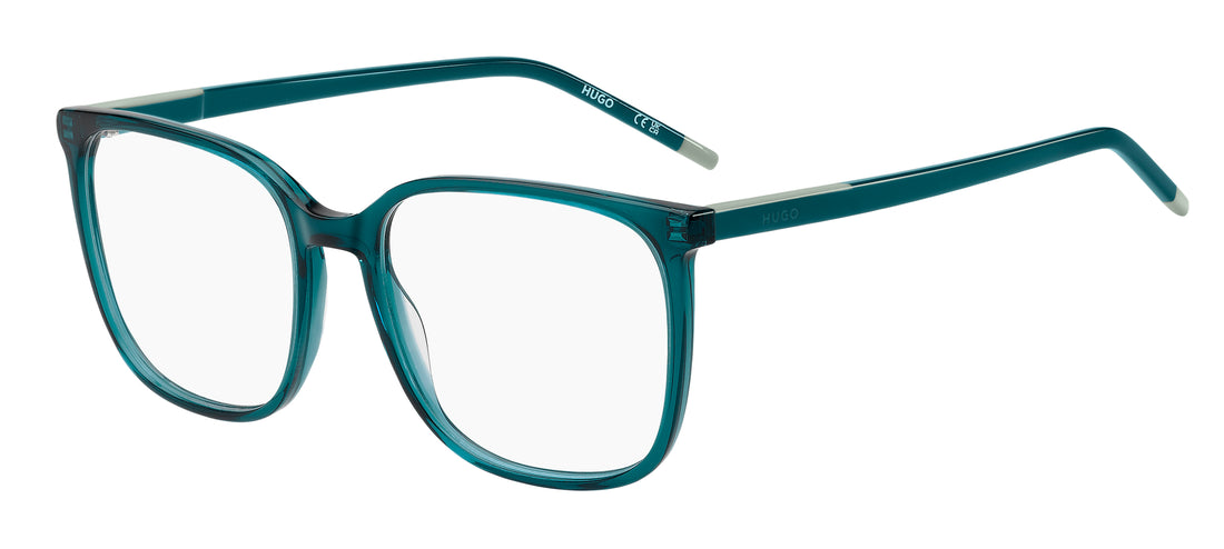 Occhiali da vista hugo hg 1411 zi9 verde square femenino taglia 54mm - Vista principale
