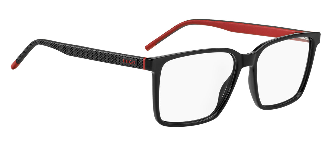 Occhiali da vista hugo hg 1394 807 negro square masculino taglia 56mm - Vista dettagliata