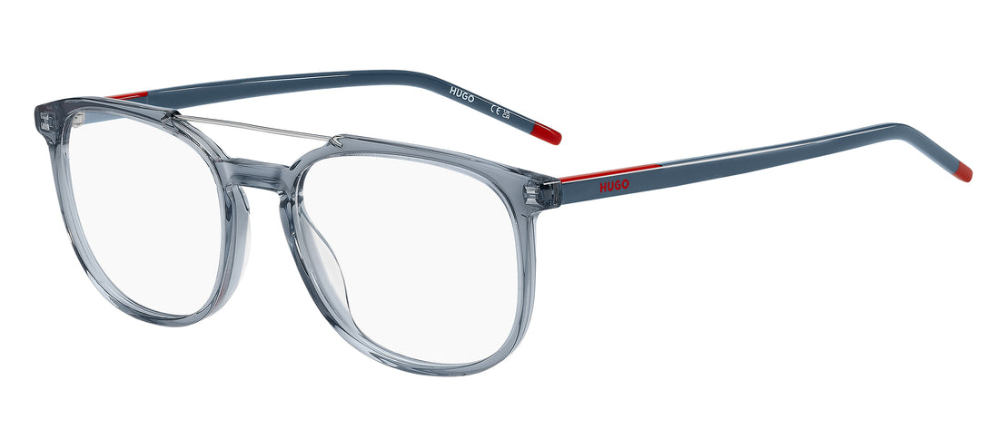 Lunettes de vue hugo hg 1401 pjp azul square masculino taille 54mm - Vue principale