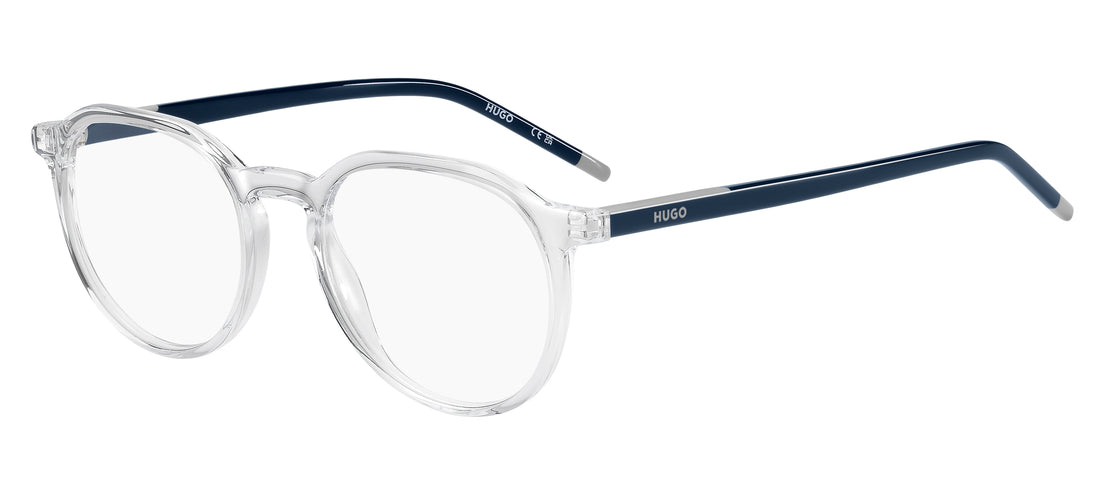Occhiali da vista hugo hg 1403 0ox verde round masculino taglia 50mm - Vista principale