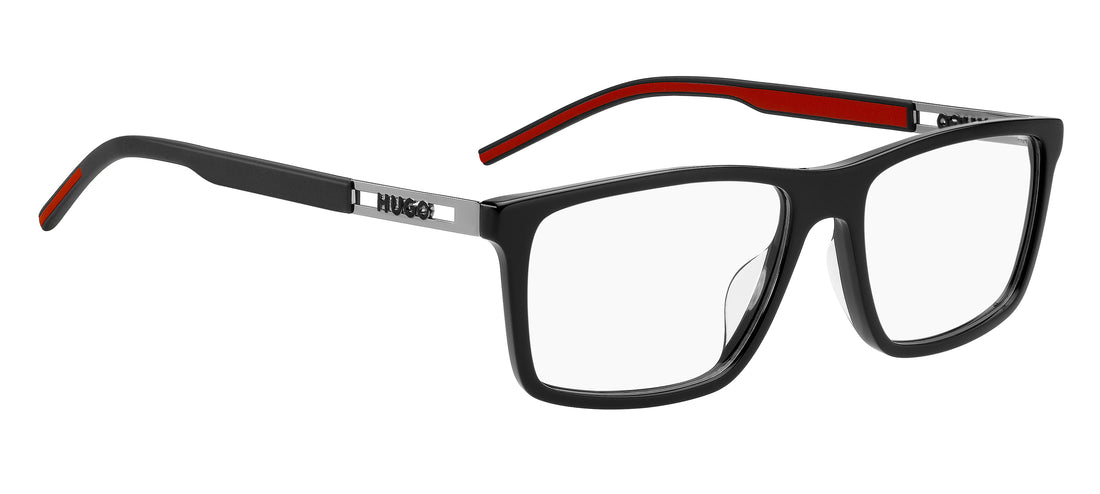 Lunettes de vue hugo hg 1416/g 807 negro rectangular masculino taille 55mm - Vue détaillée