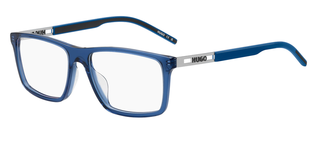 Lunettes de vue hugo hg 1416/g pjp azul rectangular masculino taille 55mm - Vue principale