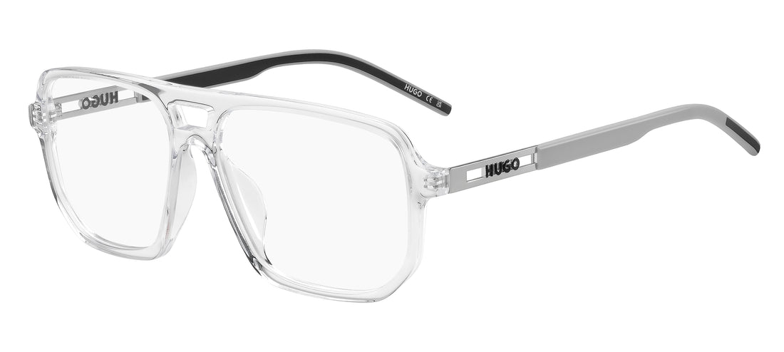 Occhiali da vista hugo hg 1415/g 0ox verde square masculino taglia 57mm - Vista principale