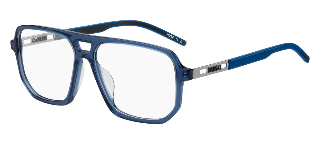 Lunettes de vue hugo hg 1415/g pjp azul square masculino taille 57mm - Vue principale