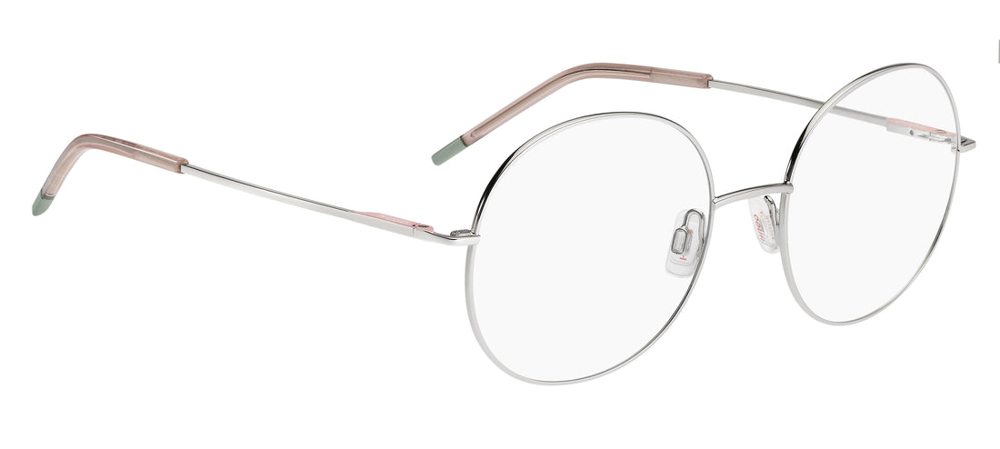 Lunettes de vue hugo hg 1412 010 plateado round femenino taille 54mm - Vue détaillée