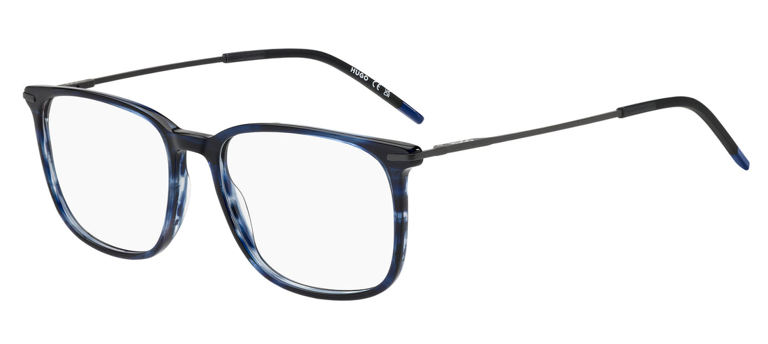 Occhiali da vista hugo hg 1407 38i azul rectangular masculino taglia 56mm - Vista principale