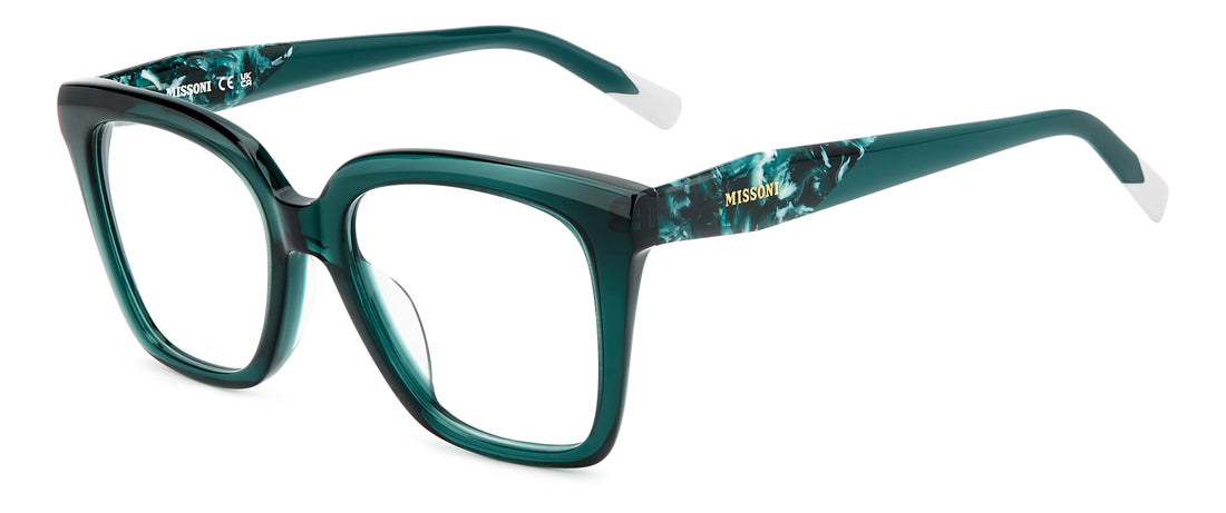 Occhiali da vista missoni mis 0275/g 1ed verde square femenino taglia 52mm - Vista principale