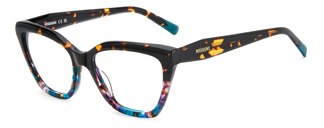 Occhiali da vista missoni mis 0274 hkz violeta cat eye femenino taglia 54mm - Vista principale